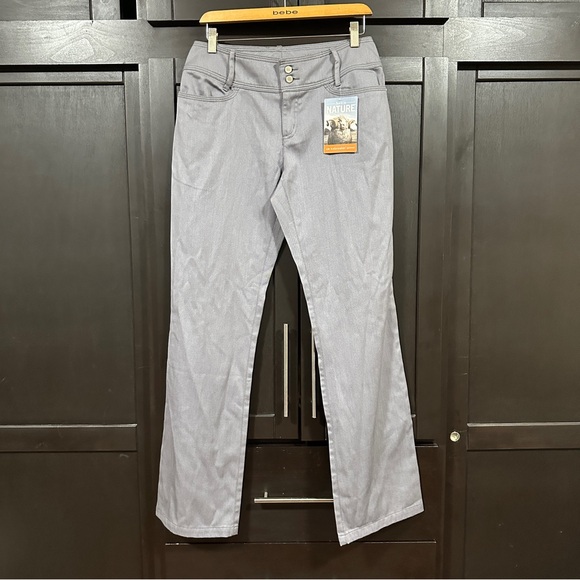 Icebreaker Merino Gray Wool/cotton blend Pants size 29 US 8 NWT - Picture 3 of 14